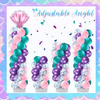 2 Set Mermaid Balloon Column Stand Kit, alternate view 5