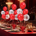 2 Set Red Balloon Centerpieces for Tables Red Balloons Stand Kit for Birthday Party Graduation Baby Shower, alternate view 4