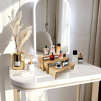 2 Set Small Display Riser Wood Risers Wooden Cupcake Display Stand,9.4"-7.8" Graduated Sizes,3Tiered 6Pcs, alternate view 4