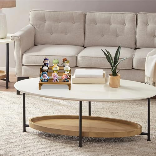 2 Set Small Display Riser Wood Risers Wooden Cupcake Display Stand,9.4"-7.8" Graduated Sizes,3Tiered 6Pcs, alternate view 5