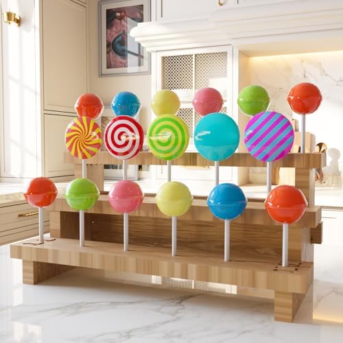 2 Set Upgraded Cake Pop Stand, Lollipop Cakesicle Cake Pop Holder Stand Display Holder Supplies (Cake Pop Stand), alternate