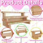 2 Set Upgraded Cake Pop Stand, Lollipop Cakesicle Cake Pop Holder Stand Display Holder Supplies (Cake Pop Stand), alternate