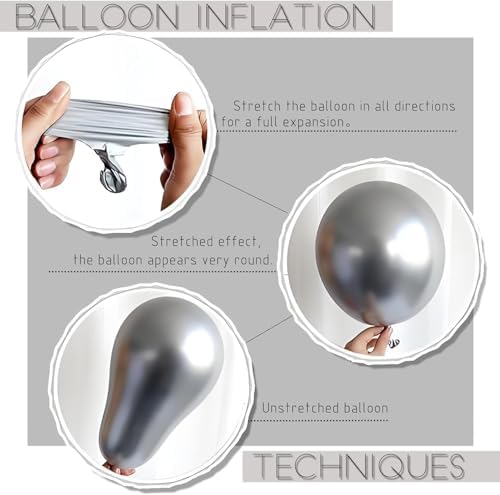 2 Sets 10" White Balloon Column Stand Kit With Base For Party in 2 Count (Pack of 1) in Pearl Ivory White, alternate view 4