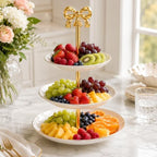 2 Sets 3-Tier Tray Hardware Kits, Vintage Cake Stand Handle Fittings, Heavy Duty Zinc Alloy Rods with Screws &, alternate