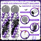 2 Sets Balloon Column Stand Kit, Halloween Nightmare Party Balloons, alternate view 4