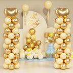 2 Sets Balloon Column Stand Kit with Reusable Metal Telescopic, alternate view 2