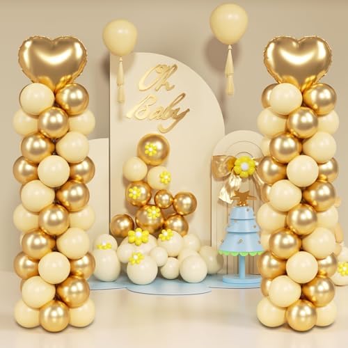 2 Sets Balloon Column Stand Kit with Reusable Metal Telescopic, alternate view 2
