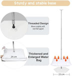 2 Sets Balloon Column Stand Kit with Reusable Metal Telescopic, alternate view 5