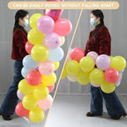 2 Sets Balloon Column Stand Kit with Reusable Metal Telescopic, alternate view 6