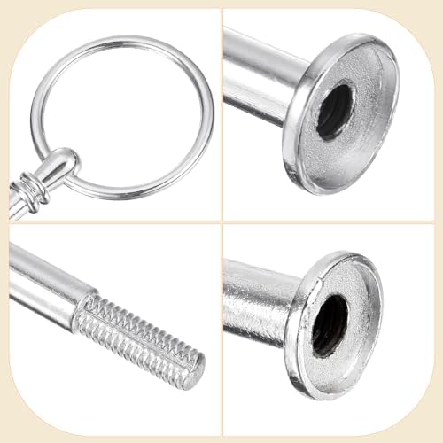 2 Sets Cake Tray Stand Handle Cupcake Dessert Plate Hardware Fitting Holder Rod Stand Handle for Cake Stand, alternate view 4