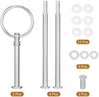 2 Sets Cake Tray Stand Handle Cupcake Dessert Plate Hardware Fitting Holder Rod Stand Handle for Cake Stand, alternate view 5