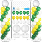 2 Sets Golf Balloon Column Stand Kit Adjustable Golf Party Balloon Decor
