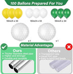 2 Sets Golf Balloon Column Stand Kit Adjustable Golf Party Balloon Decor, alternate view 4