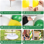 2 Sets Golf Balloon Column Stand Kit Adjustable Golf Party Balloon Decor, alternate view 5