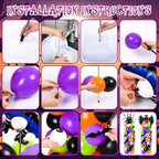 2 Sets Halloween Balloon Column Kit, Bat, Spider, alternate view 5