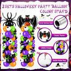 2 Sets Halloween Balloon Column Kit, Bat, Spider, alternate view 6