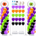 2 Sets Halloween Eyeball Balloon Column Stand Kit
