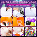 2 Sets Halloween Eyeball Balloon Column Stand Kit, alternate view 4