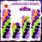 2 Sets Halloween Eyeball Balloon Column Stand Kit, alternate view 5