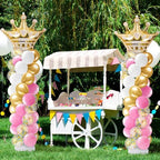 2 Sets Princess Party Balloon Column Stand Kit, Princess Theme Decor, alternate view 2