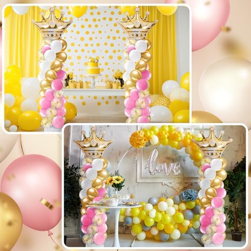 2 Sets Princess Party Balloon Column Stand Kit, Princess Theme Decor, alternate view 7