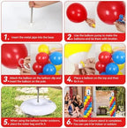 2 Sets Toy Inspired Balloon Column Stand Kit Adjustable Story Balloon Decor, alternate view 5