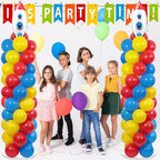 2 Sets Toy Inspired Balloon Column Stand Kit Adjustable Story Balloon Decor, alternate view 6