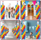 2 Sets Toy Inspired Balloon Column Stand Kit Adjustable Story Balloon Decor, alternate view 7