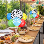 2 Sets Toy Themed Balloon Table Centerpiece Birthday Party Decor in small in Blue, Red, Yellow, Green, alternate view 2