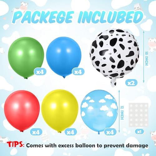 2 Sets Toy Themed Balloon Table Centerpiece Birthday Party Decor in small in Blue, Red, Yellow, Green, alternate view 3