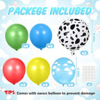 2 Sets Toy Themed Balloon Table Centerpiece Birthday Party Decor in small in Blue, Red, Yellow, Green, alternate view 3