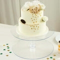 2 Tier 18 inch Acrylic Crystal Glass Clear Cupcake Dessert Decorating Stand for Birthday Xmas Party Wedding in