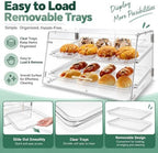 2-Tier Bakery Display Case with Front & Rear Doors, alternate view 5