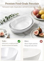 2 Tier Ceramic Fruit Bowl for Kitchen Counter with Black Metal Stand in 2 Tier in Black, alternate view 5