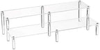 2 Tier Clear Acrylic Display Stand Cupcakes Holder, Dessert Display Riser for Great Event, Birthday Party