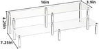 2 Tier Clear Acrylic Display Stand Cupcakes Holder, Dessert Display Riser for Great Event, Birthday Party, alternate view 2