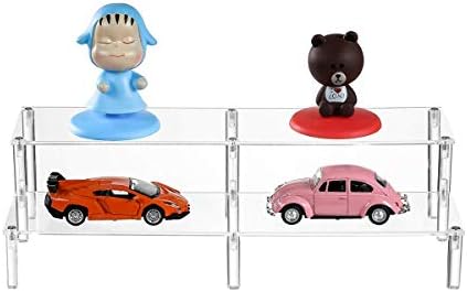 2 Tier Clear Acrylic Display Stand Cupcakes Holder, Dessert Display Riser for Great Event, Birthday Party, alternate view 6