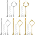 2 Tiered Tray Hardware Kit Cake Stand Hardware Tiered Tray Plate Hardwares in 3