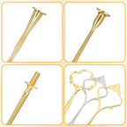 2 Tiered Tray Hardware Kit Cake Stand Hardware Tiered Tray Plate Hardwares in 3, alternate view 4