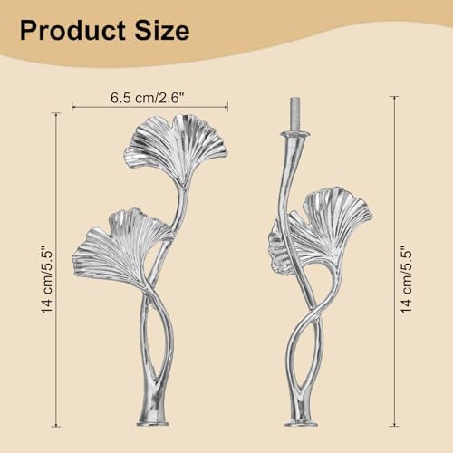 2 Tiers Cake Tray Stand Handle 3 Set Metal Cake Stands Holder Cupcake Dessert Plate Hardware Fitting Holder Rod, alternate