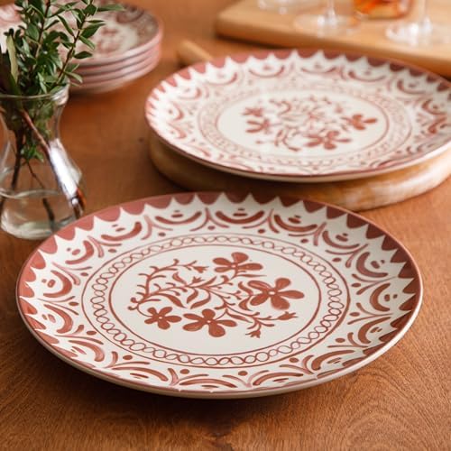 2-Time Oprah’s Favorite Things - Valencia Flor 2 Piece 13” Serving Platter Set, Stoneware Platters, alternate view 4
