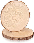 2 Wood Slices 8-9in, Large Slabs for Wedding DIY