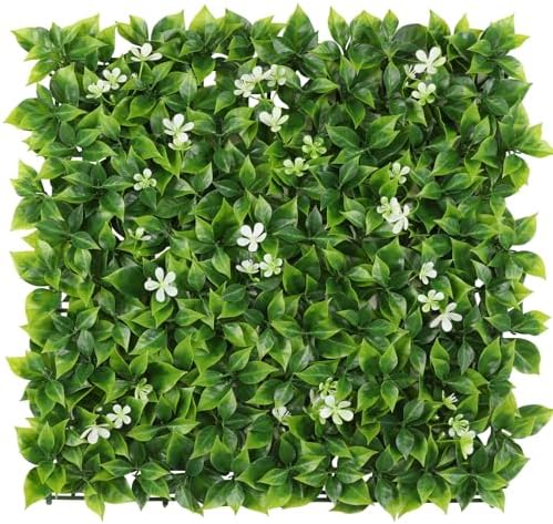 20"×20" Artificial Grass Wall Panels 6pcs Greenery Backdrop Wall Panel