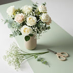 20 Babys Breath Artificial Flowers - White Fake Gypsophila for Wedding, alternate view 4