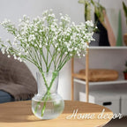 20 Babys Breath Artificial Flowers - White Faux Gypsophila Bouquets in White, alternate view 4