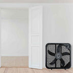 20" Box Fan, 3 Settings, Max Cooling Technology, Carry Handle, Black (G20BOX-BLK), alternate view 4