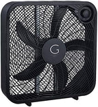 20" Box Fan, 3 Settings, Max Cooling Technology, Carry Handle, Black (G20BOX-BLK), alternate view 5