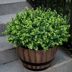 20 Bundles Artificial Plants for Outdoor Fake Plants for Spring Decoration, Faux Eucalyptus Plants for Planter, alternate