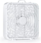 20 Inch Box Fan 3-Speed 2000 CFM with Carry Handle