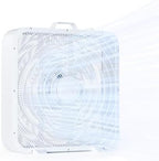 20 Inch Box Fan with Carry Handle, Portable Powerful and Quiet 3-speed Floor Fan with Protection Net, Durable